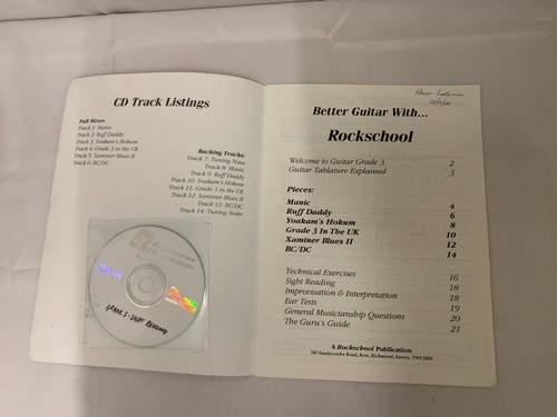 4x Guitar Sheet Music Books Easy to Play Rock 'n' Roll Rolling Stones Tattoo You - Picture 7 of 10