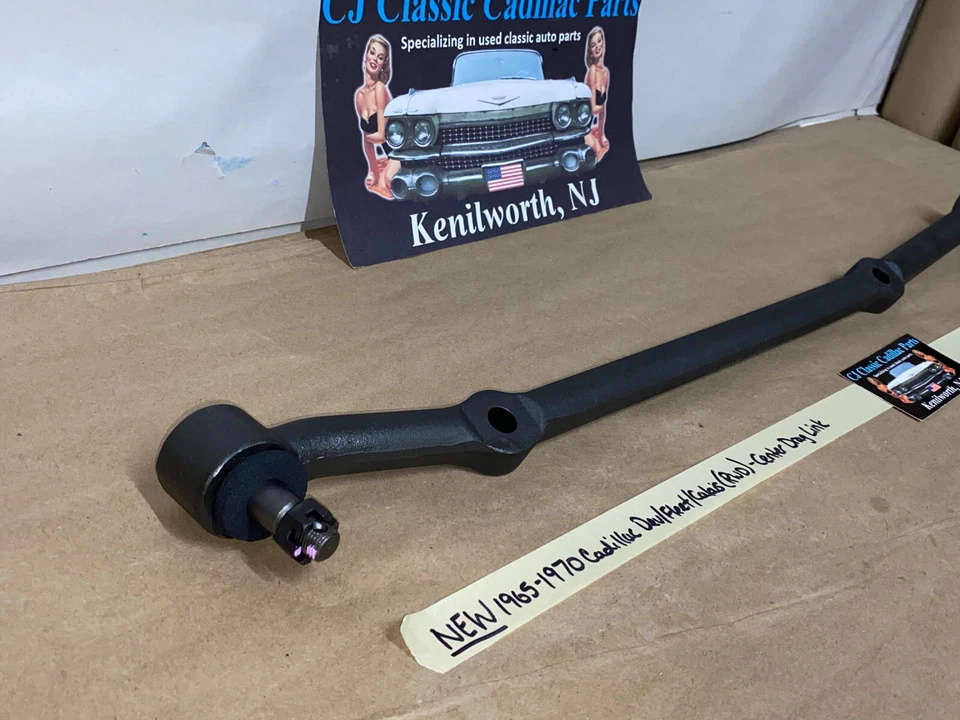 NEW 65-70 CADILLAC DEVILLE/FLEETWOOD/CALAIS RWD STEERING CENTER DRAG LINK - Image 2 of 4