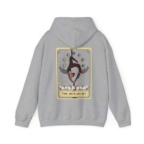 The Aerialist Tarot Card Hoodie, Aerial Dance - Picture 4 of 17