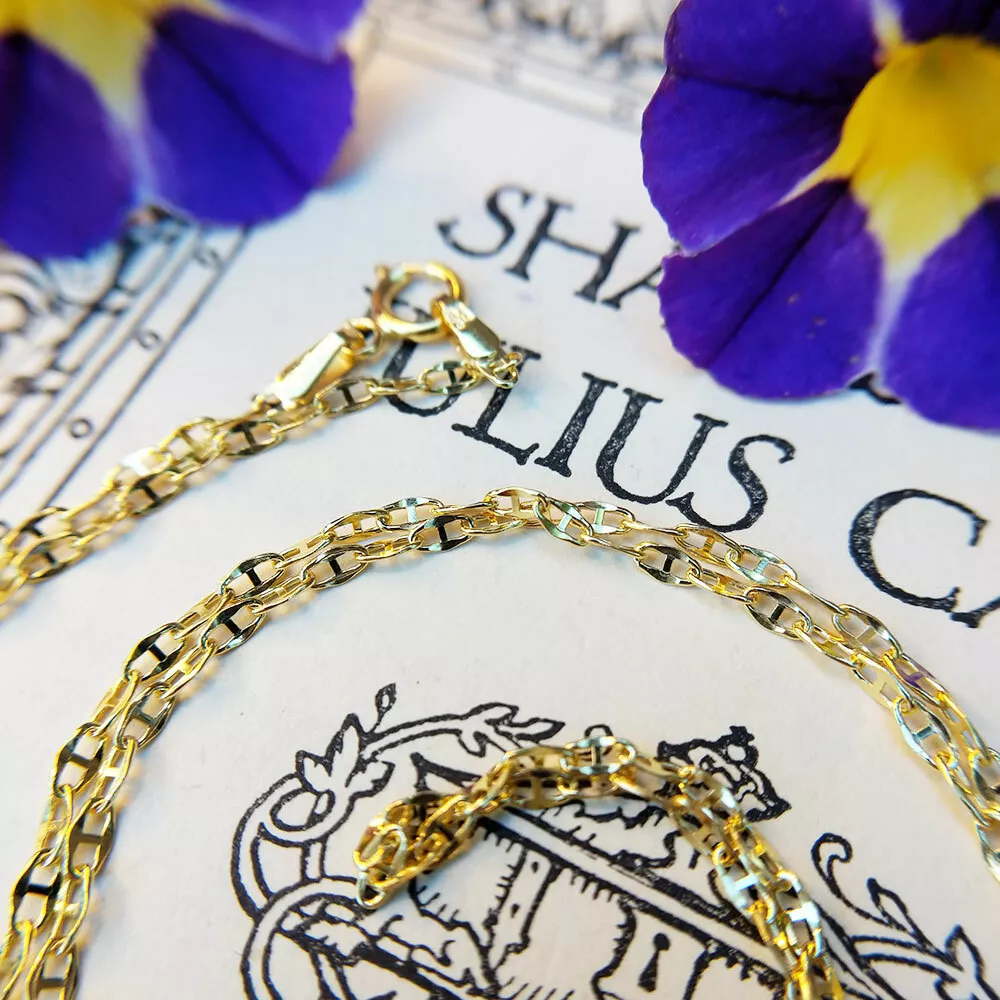 Womens 9ct 2024 gold necklace