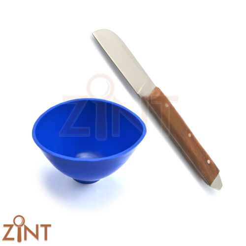 Dental Plaster Spatula Wax  Carving Alginate  Mixing Bowl Instruments - Afbeelding 1 van 3