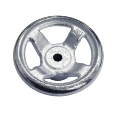 3 inch Handwheel 4-spoke Machinery Hand Wheels Chrome Plated