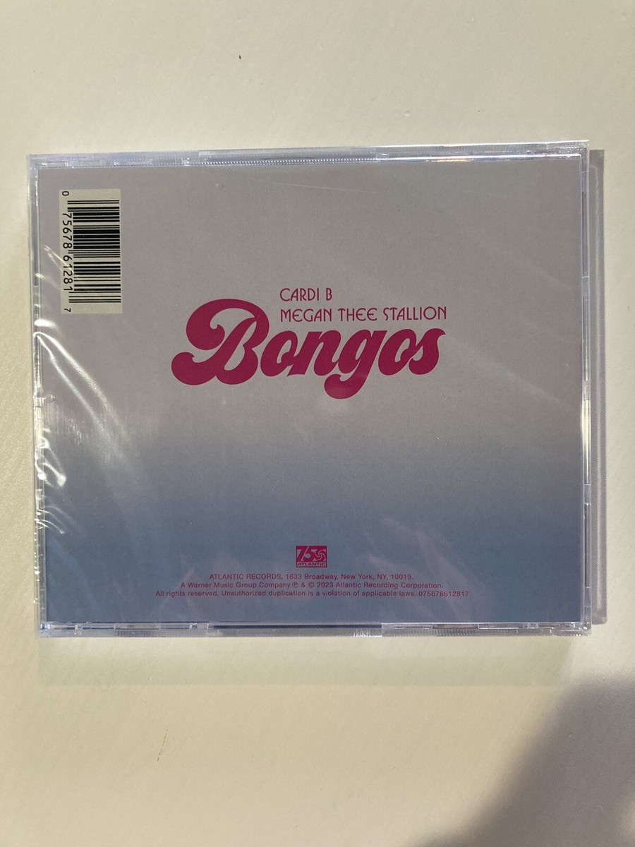 洋楽 Cardi B BONGOS Megan Thee Stallion LP BONGOS (feat. Megan Thee Stallion) Coke Clear 12” Vinyl