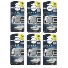6x Febreze Car Auto Lufterfrischer Clip Neuwagen Duft Frische Autoduft New Car