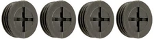 CP450S Metallic Closure Plug Weatherproof Accessories 1/2-Inch Thread  Gray 4...