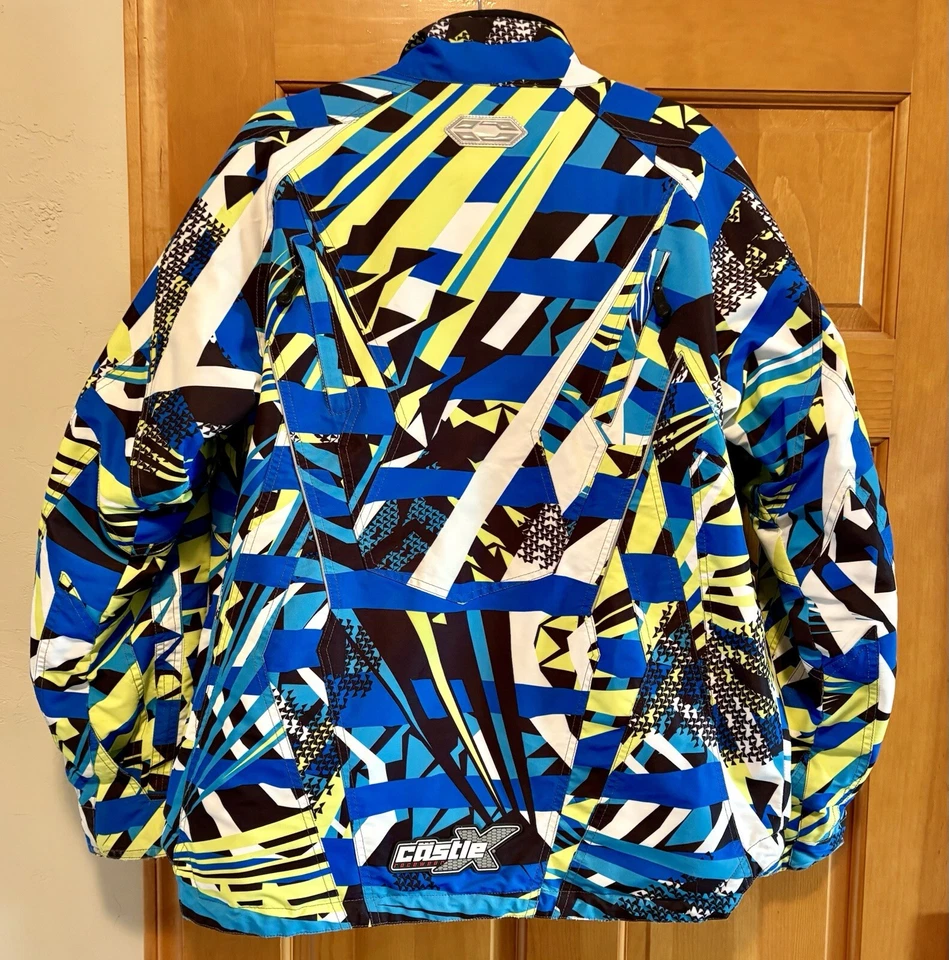 Castle X Racewear FLAIR Chaqueta de Carreras de Motos de Nieve Switch SE - Para Hombre Grande - Usada en Excelente Condición Foto 3 de 4