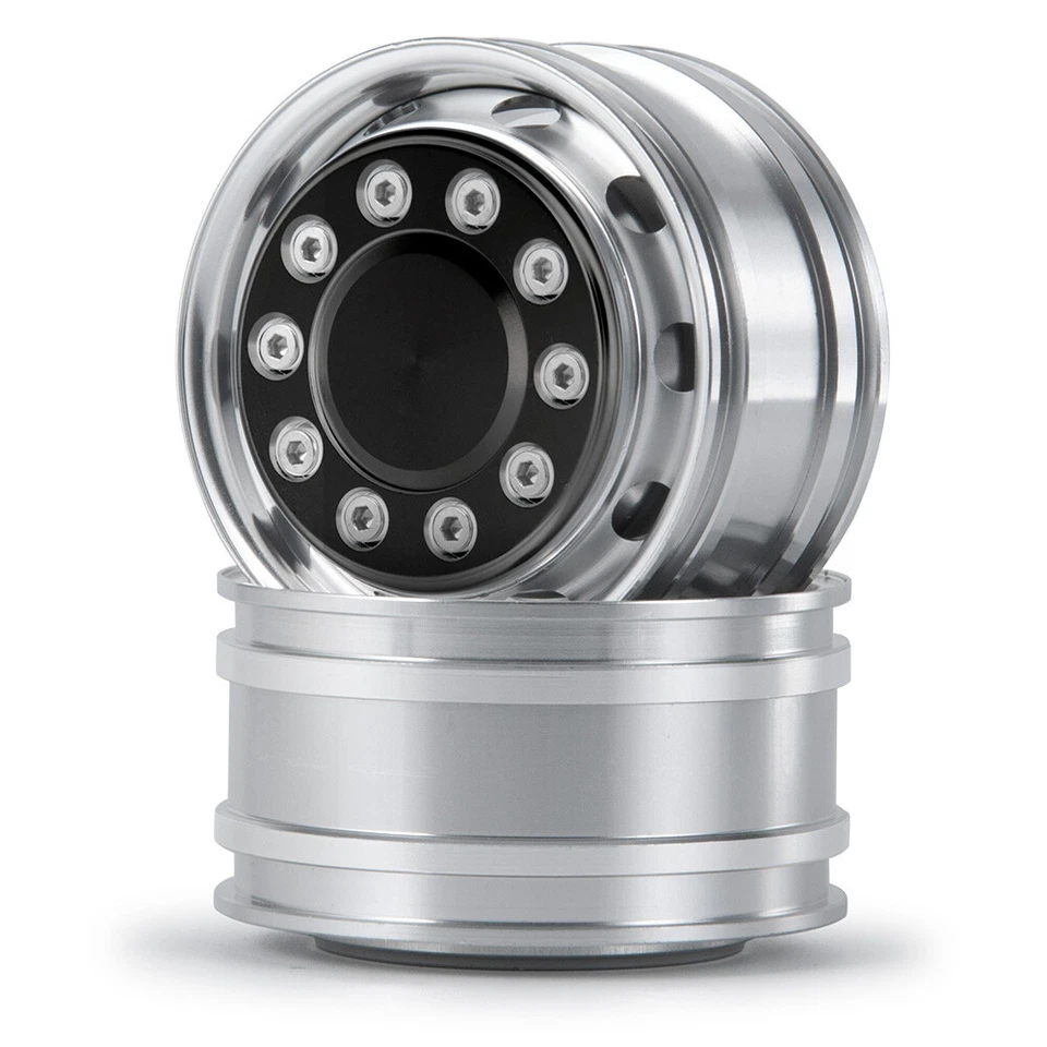 AXSPEED Aluminium LKW Rad Vorne Felge Hex Hub für Tamiya 1:14 Traktor LKW RC Car - Bild 3 von 4