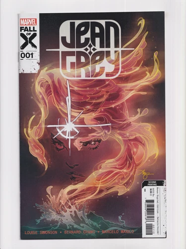 Jean Grey #1 Marvel Comics 2023 Artgerm 2nd Print Variant Cover Fall of X NM