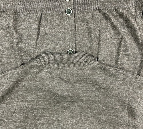 Peter Millar Collection Cardigan Sweater Linen Merino Wool XL Green MSRP $348 - Picture 6 of 7