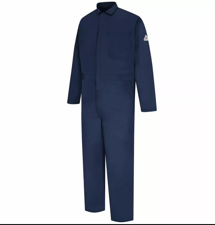 Bulwark flame top resistant coveralls