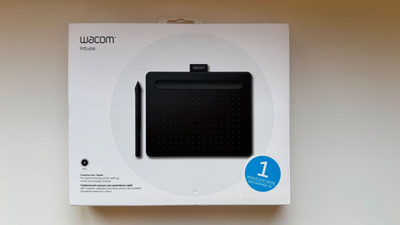 Wacom Intuos S Grafiktablett - Schwarz, Small, OVP, CTL-4100K-N