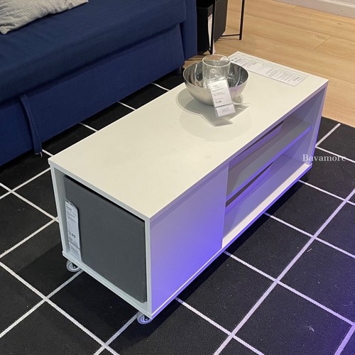 Ikea VIHALS Mobile Coffee table, white, 35 7/8x14 5/8 " BRAND NEW ( TABLE ONLY) - Picture 9 of 9