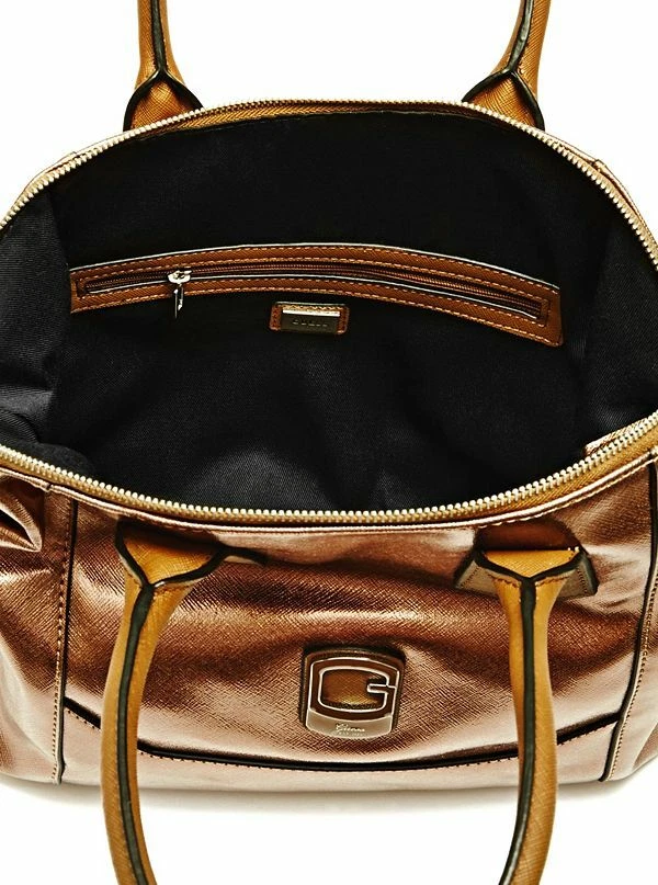 NUEVO BOLSO DE MANO BOLSO MONEDERO CAJA METÁLICA ASHERTON BRONCE ADIVINAR Foto 3 de 3