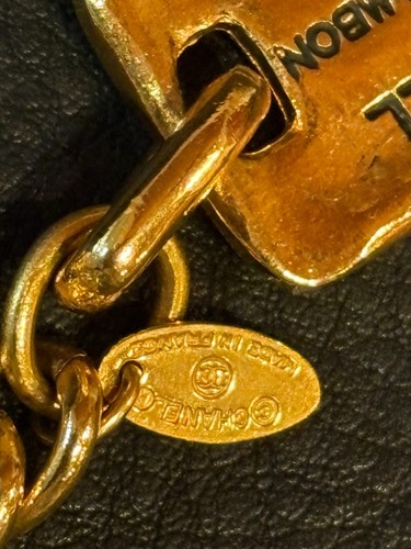 CHANEL Belt Chain AUTH Coco Mark Vintage Coin 31 RUE CAMBON GOLD Medal Gp - 第 12/23 張圖片