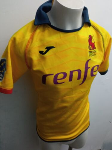 Rugby Spain Match Worn Europe Jersey Shirts L - Imagen 2 de 6