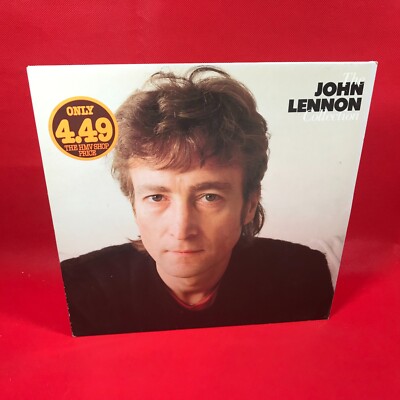 JOHN LENNON The Collection 1982 UK Vinyl LP + INNER jealous guy Best Of Imagine