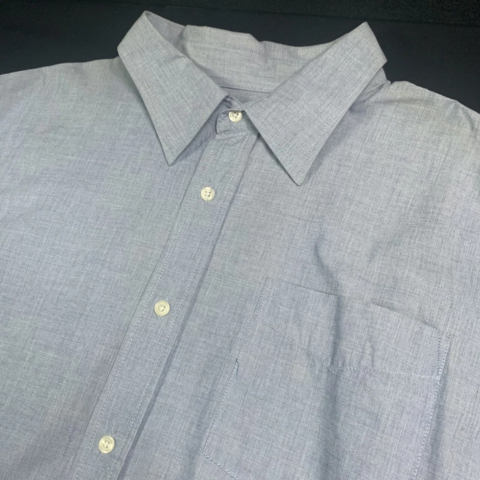 Camisa Knights Bridge azul lavado manga larga abotonada resistente a las arrugas Foto 2 de 4