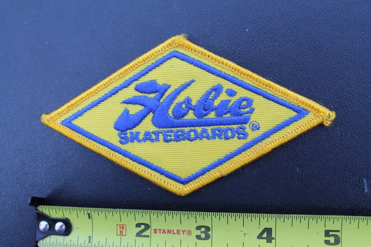 Hobie Skateboards Yellow Blue Classic 70's Original Vintage