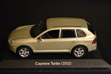 Porsche Cayenne Turbo 2002 Minichamps Dealer edition diecast in scale 1/43 