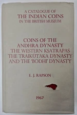 CATALOGUE  - INDIAN COINS in The British Museum - ANDHRA DYNASTY 1967 Hardcover