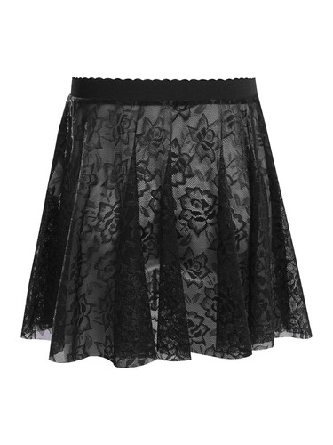 Niñas Falda Princesa Vestido Floral Faldas Informal Minifalda Cintura Elástica - Imagen 12 de 47