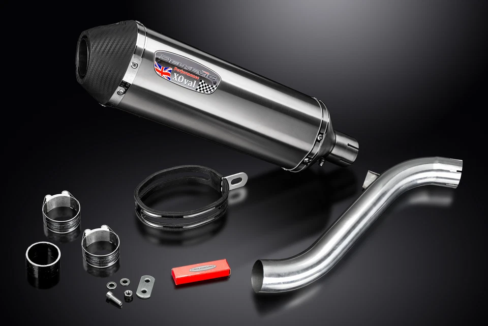 Silenciador de escape de acero inoxidable X-Oval de 13,5" para Honda VFR1200X Crosstourer 12-17 Foto 4 de 4