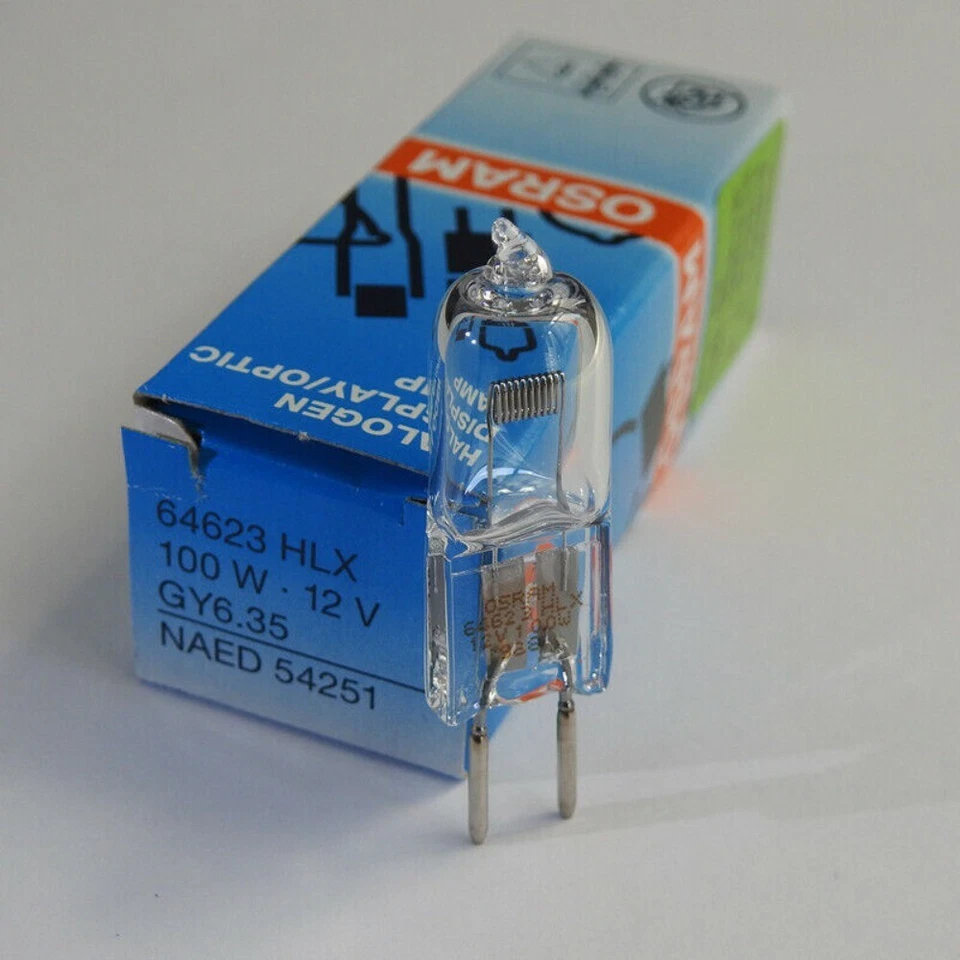 OSRAM 64623 12V100W Bulb Long Life 2000H Microscope Lamp NAED 54251 - Image 2 of 4