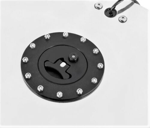 20 Gallon Fuel Cell Gas Tank w/ Cap Fuel Level Sender Unit Universal Aluminum - Bild 3 von 4
