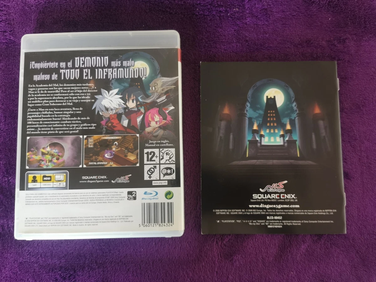DISGAEA 3 Pal Esp Buen estado PlayStation Ps3