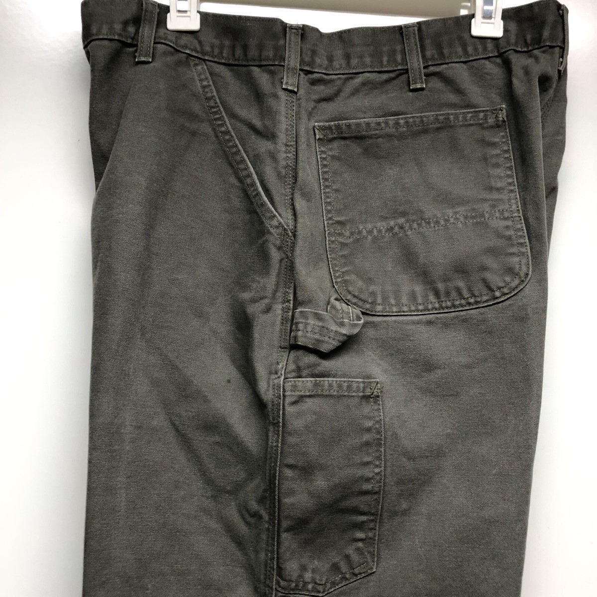 Vintage Carhartt Carpenter Pants 38x32 B11 MOS Green Vintage Carhartt Carpenter Pants 38x32 B11 MOS Green