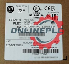 New Allen-Bradley 22F-D8P7N103 PowerFlex 4M 3.7KW 5HP AC Drive AB 22F-D8P7N103