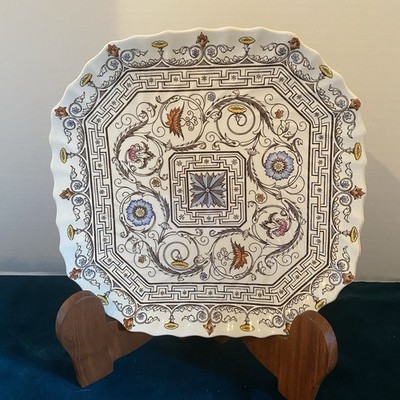 Spode Copeland 9x 9 Square Lunch Plate Florence England