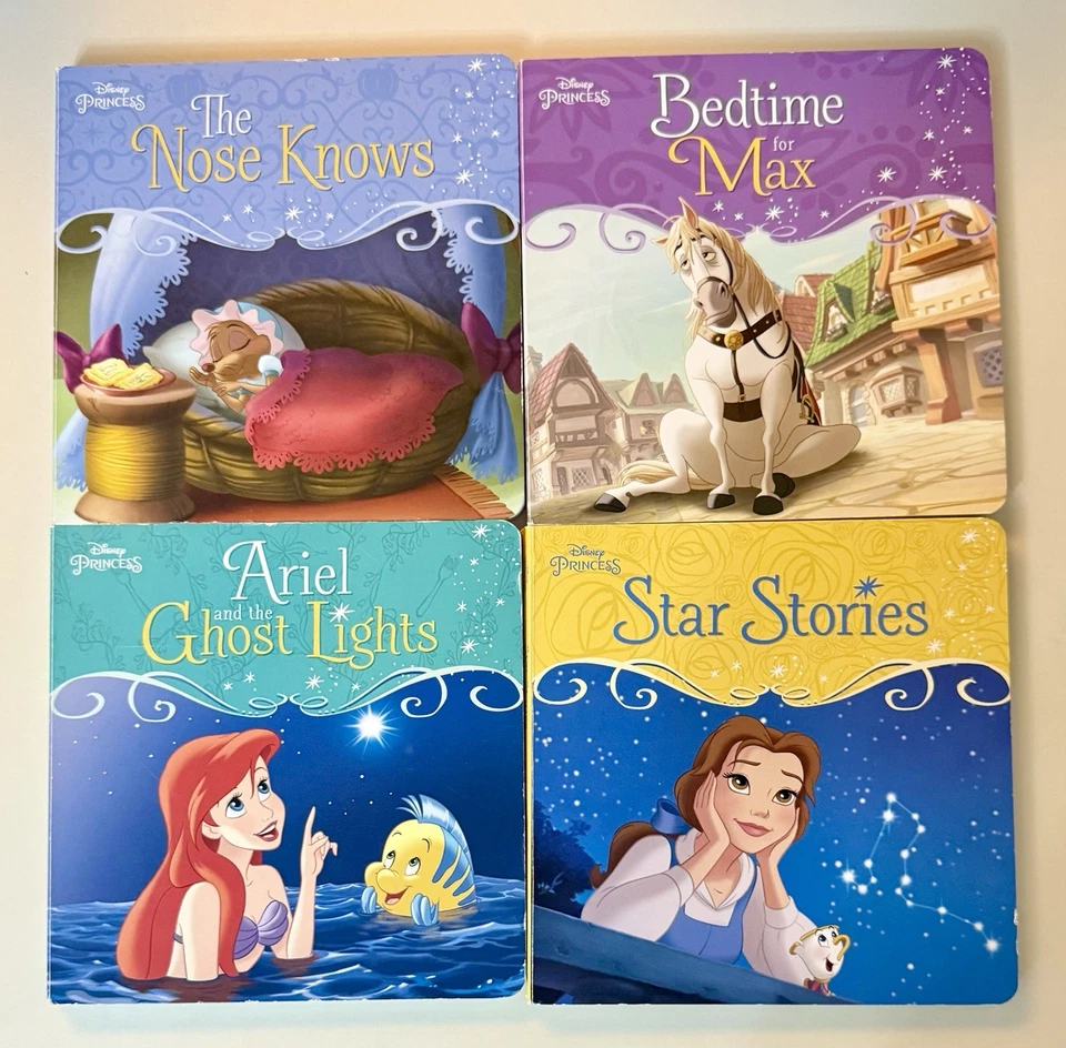 Disney Princess My Little Library 4 Board Book Collection Set - Image 2 of 2