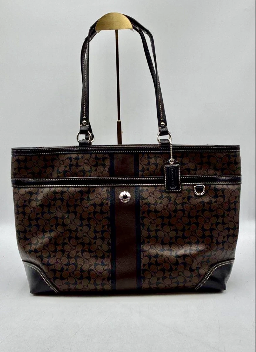 Coach Striped Extra Large Bags & Handbags for Women for sale | eBay