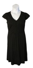 Talbots M Classic Black Dress Midi Length