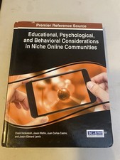 Educational, Psychological, and Behavioral Considerations in Niche Online Book