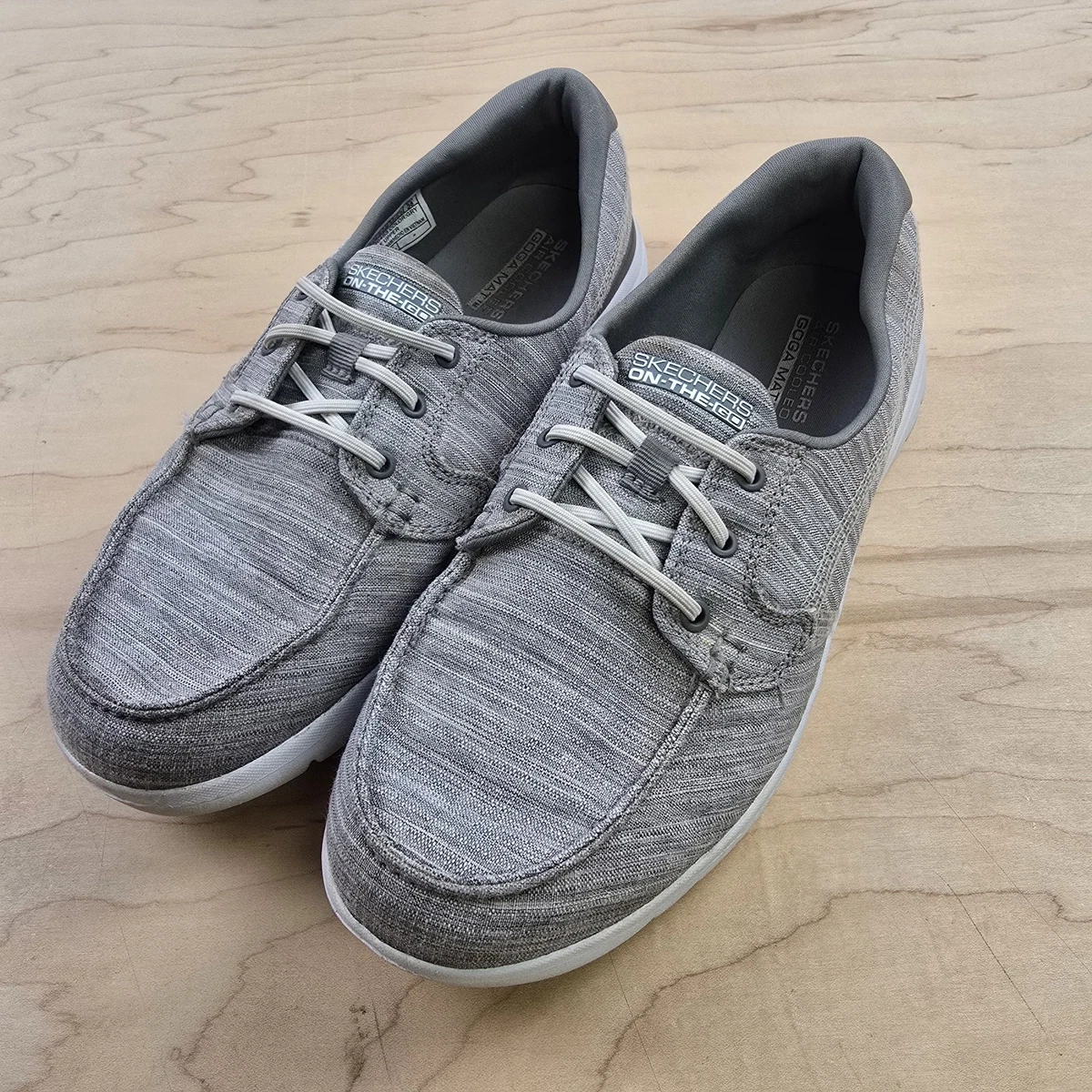 Skechers On The GO Gray Athletic Shoes for Women for sale | eBay