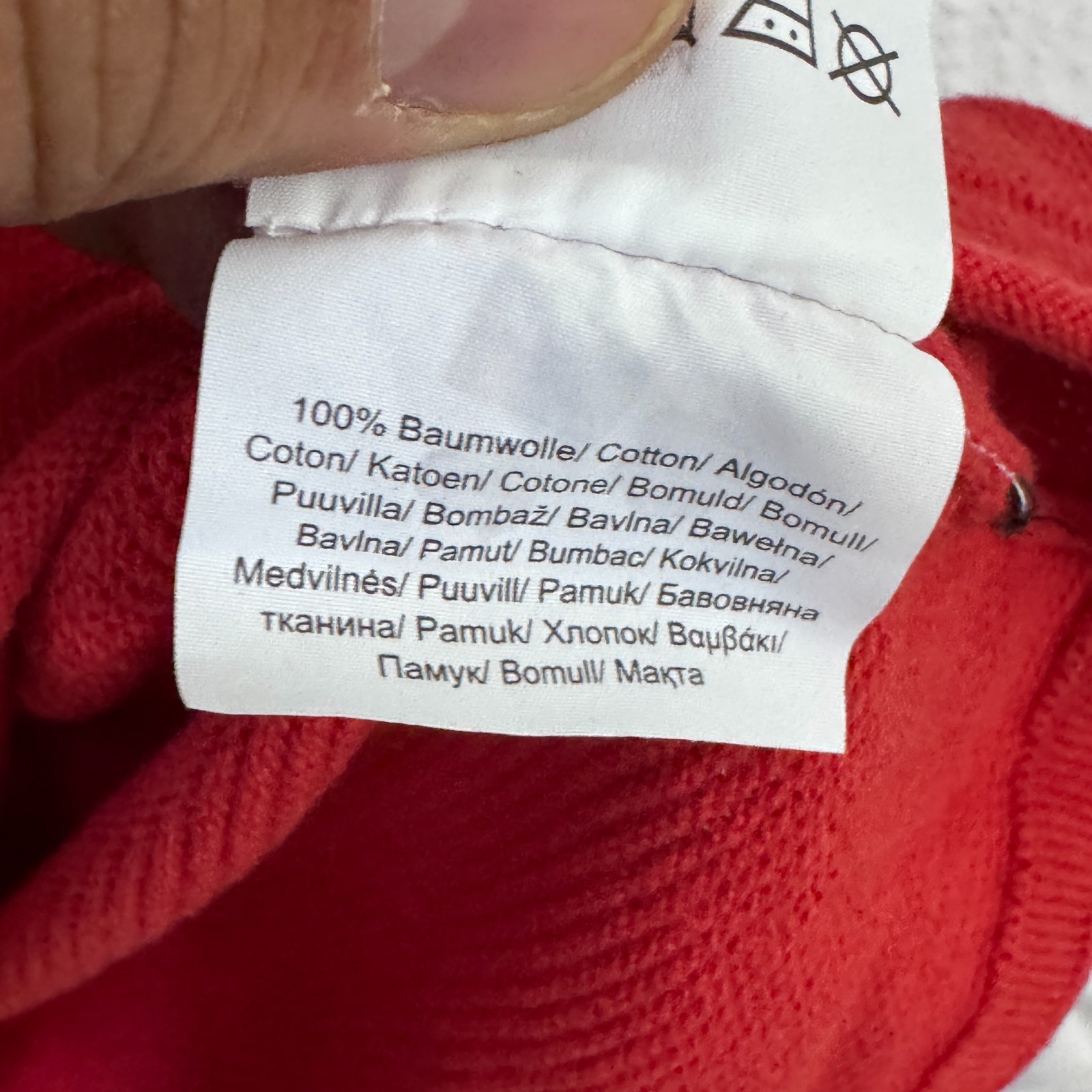Q/S designed by s.Oliver Men’s V-Neck Knit Jumper - Red (Size XL) image 9