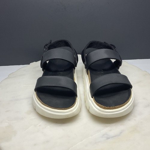 Papillio By Birkenstock Cameron Sandals Womens 6 Black Strappy Chunky Platform - Afbeelding 2 van 9