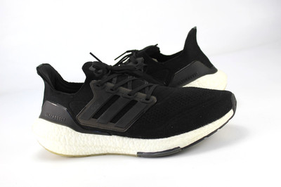 Adidas Ultra Boost 21 Gr.46 Herren Laufschuh Sneaker Schwarz WIE NEU R 917