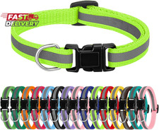 16 Pack Puppy Collars for Litter, Reflective Puppy Collars Adjustable Puppy ID C