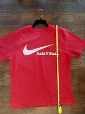 Nike Men's Sportswear T-Shirt Active Short Sleeve Graphic Tee XL Red Athletic
