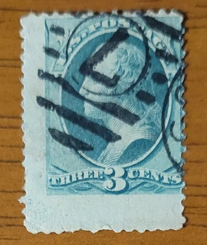 Vintage US Stamp #158 Washington Bank Note Of 1873 Used - JUMBO!