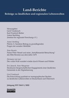 Land-Berichte. BeiträGe Zu LäNdlichen Und Regionalen Lebenswelten Gerd Vond ...