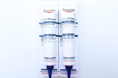 2x Eucerin UreaRepair PLUS Cream 30% Urea 75ml rough, dry and scaly skin