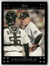 2007 TOPPS #246 CLINT HURDLE COLORADO ROCKIES