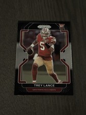 2021 Panini Chronicles Prizm Black #PB-4 TREY LANCE Football Card ROOKIE RC
