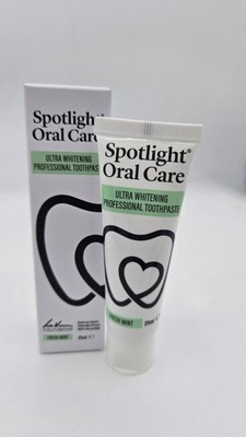 Spotlight Oral Care Teeth Whitening Professional Zahnpasta 25ml Fresh Mint*Neu in OVP