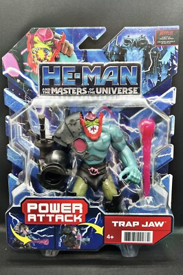 Mattel He-Man Masters of the Universe Power Attack Trap Jaw Figure Netflix
