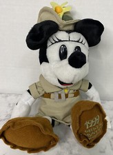Minnie Mouse Safari 1999 Official Disneyana Convention Stuffed Toy